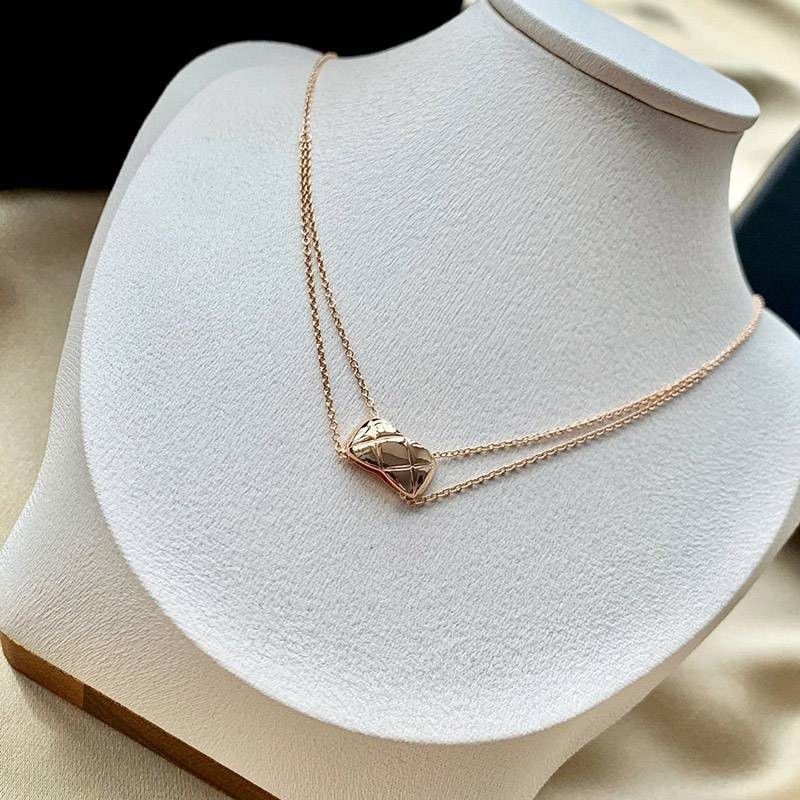 21AW New Chanel Coco Crush Replica Collection Necklace she03438