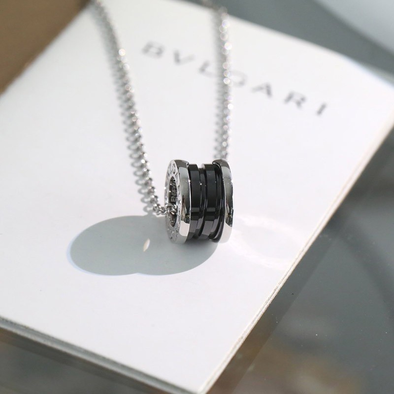 High quality??? Bulgari B.zero1 necklace replica silver S360 Buh22978
