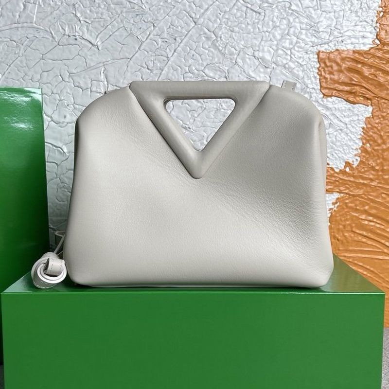 ★Japan!! Popular! Bottega Veneta Replica Point Top Handle Small Bag★Silver White boi87866 ★Japan!! Popular! Bottega Veneta Replica Point Top Handle Small Bag★Silver White boi87866