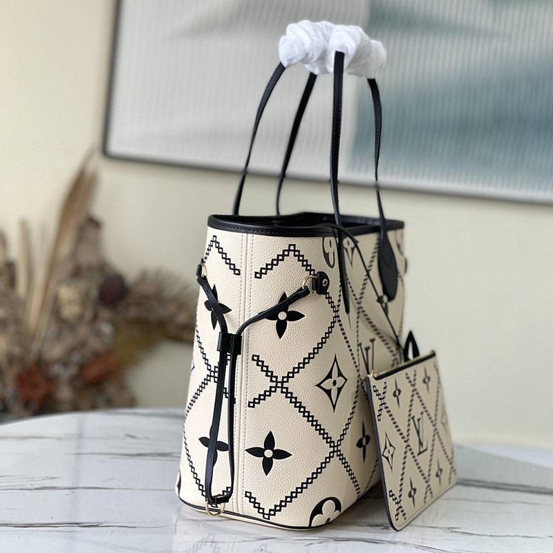 Very popular all over the world? Louis Vuitton Neverfull MM Replica Monogram Empreinte Tote Bag M46039