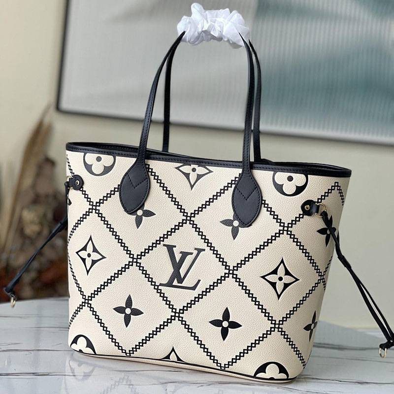 Very popular all over the world? Louis Vuitton Neverfull MM Replica Monogram Empreinte Tote Bag M46039