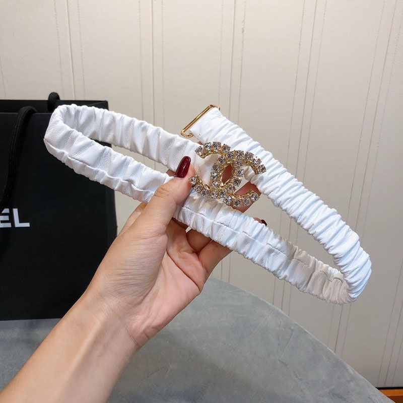 The Battle for Chanel Replica Lambskin Belt 30mm shu47173