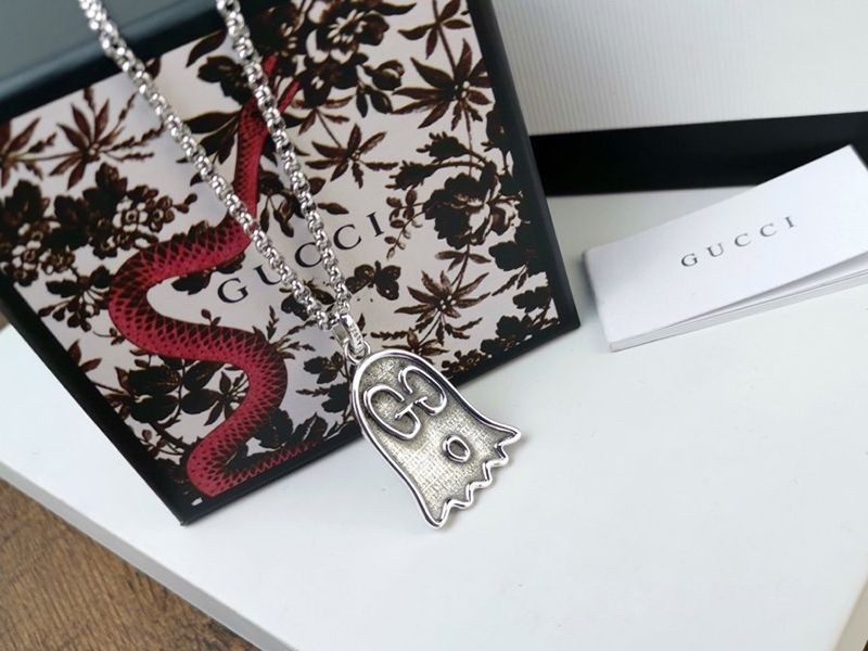 No.1 Popular Gucci Ghost Reversible Necklace Copy guj39168