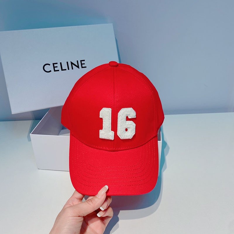 No. 1 in cumulative sales! Celine ☆ 16 cotton baseball cap replica Cem08873
