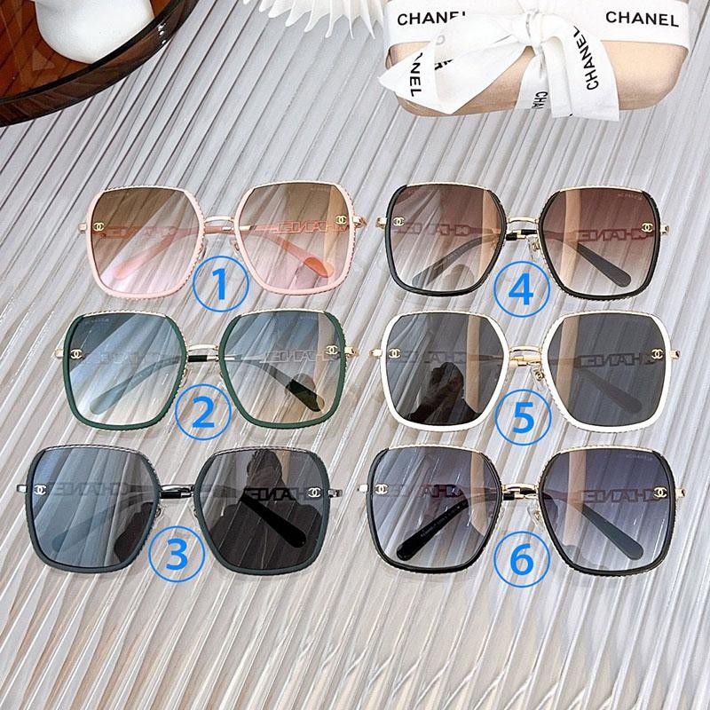 The hottest topic! Fake Chanel square shaped sunglasses in 6 colors sho99677