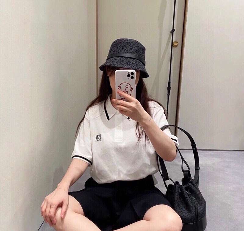21-22AW New Color☆Rare Loewe Anagram Logo Jacquard Bucket Hat Replica los48889