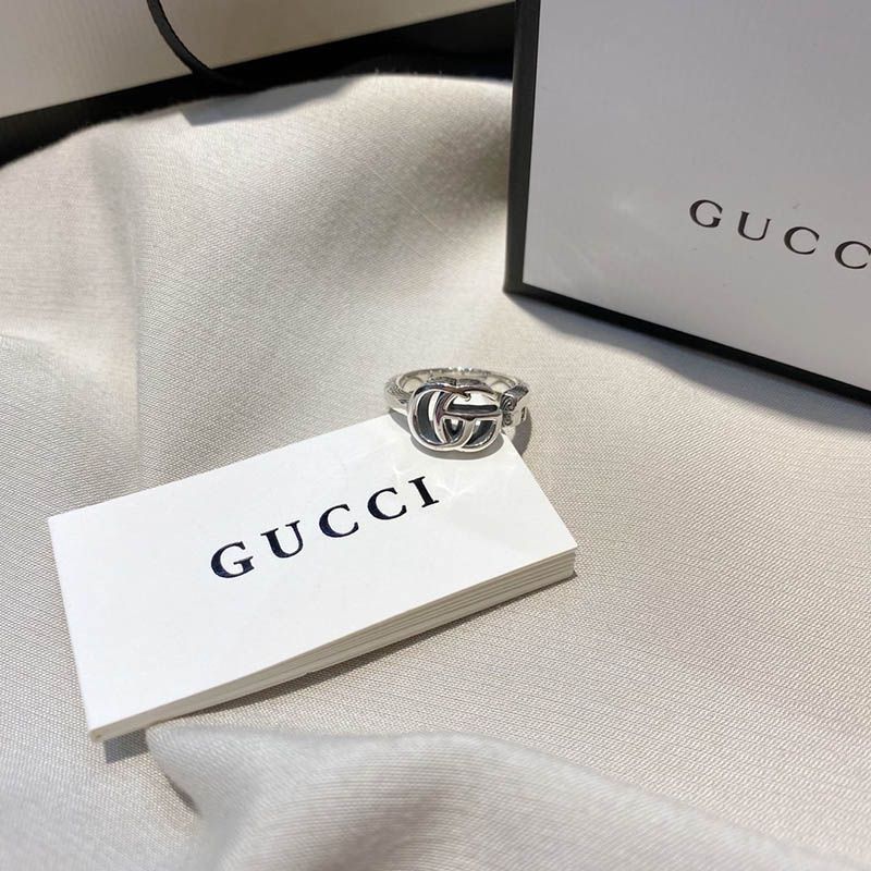 Classic Gucci Interlocking G Open Ring *Gift guz01877