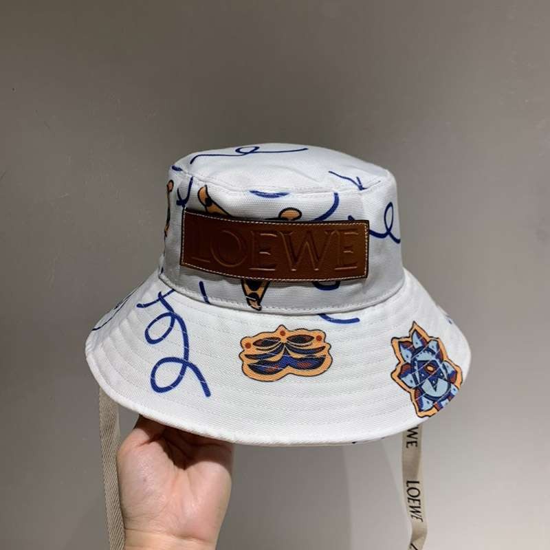 Classic and popular Loewe PAULAS IBIZA Fisherman Hat Replica lou90976