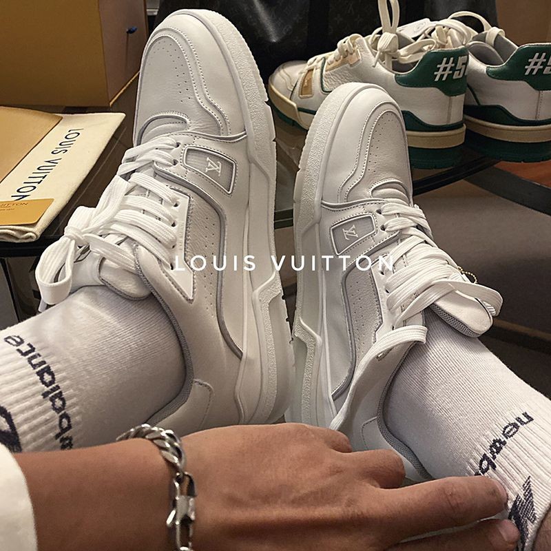 Popular? Before they sell out ★ Louis Vuitton BNA Trainer Line Sneakers Fake vux67187