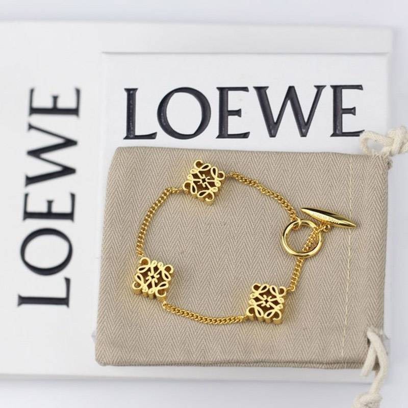 Eye-catching color Loewe Anagram Bracelet Replica loa34381