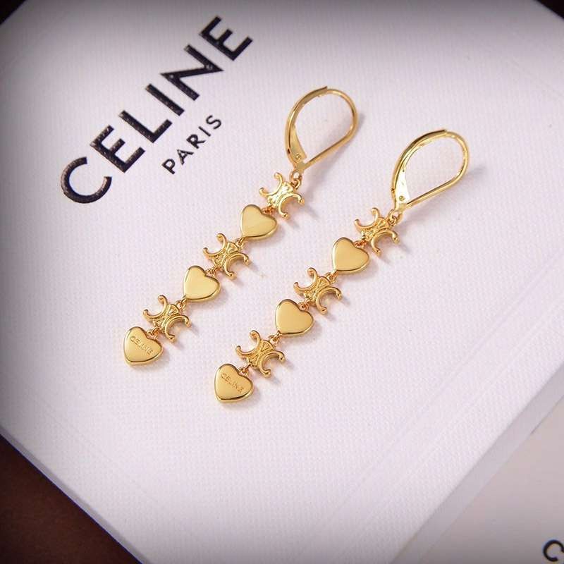 Very popular all over the world? Celine Triomphe replica multi short earrings Cee32504 Very popular all over the world? Celine Triomphe replica multi short earrings Cee32504