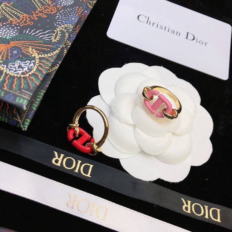 [Not available in Japan] [Dior CD NAVY Ring Replica] Ring Metal & Lacquer dev21920
