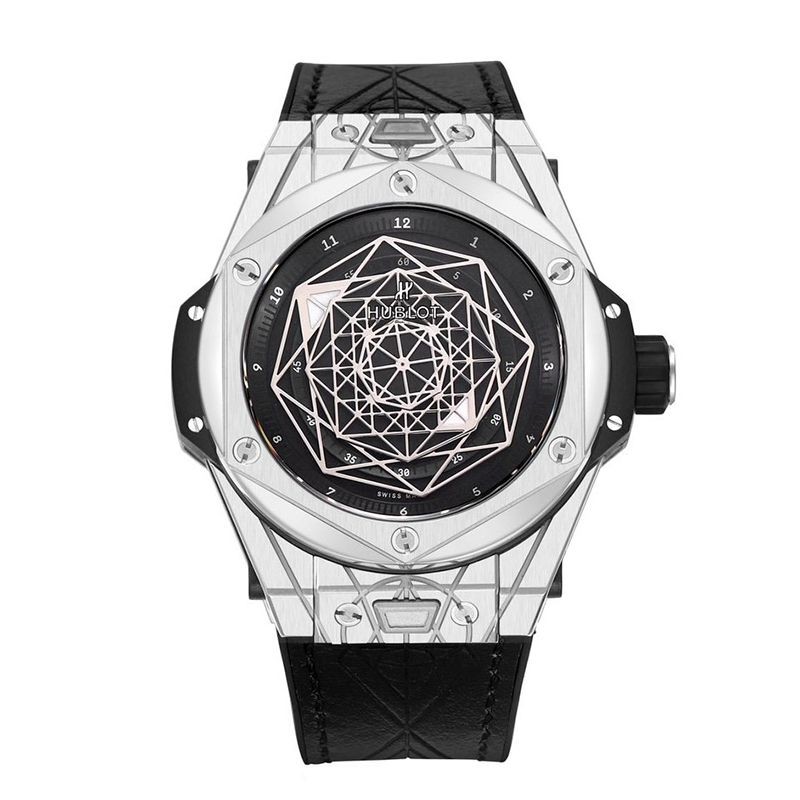 Limited to 100 pieces worldwide, Hublot Big Bang replica silver hud10373