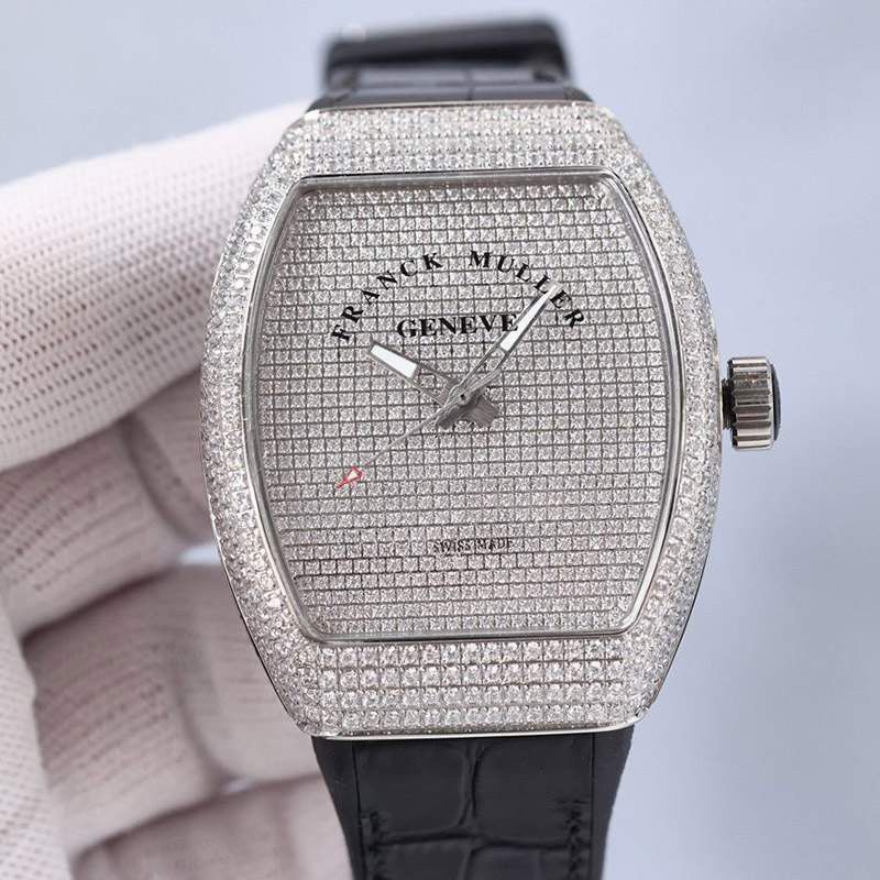 Frank Muller Casablanca V45 Replica Full Diamond 54mm frf21711