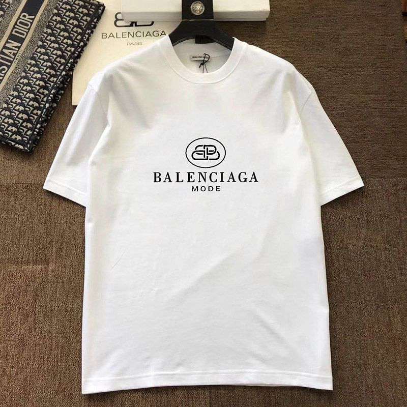 New for Spring/Summer: Balenciaga Replica Oversized BB T-shirt in 2 colors ban24056
