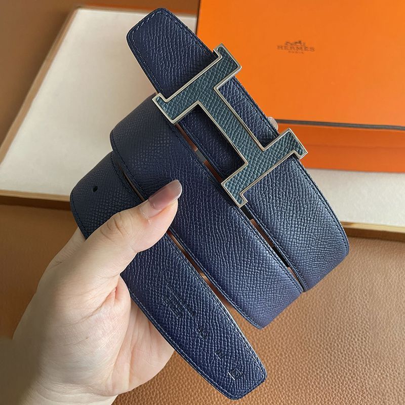 Spring/Summer New Arrivals★Hermes★Silver Ankle H 35mm Reversible Belt Fake erb16453 Spring/Summer New Arrivals★Hermes★Silver Ankle H 35mm Reversible Belt Fake erb16453