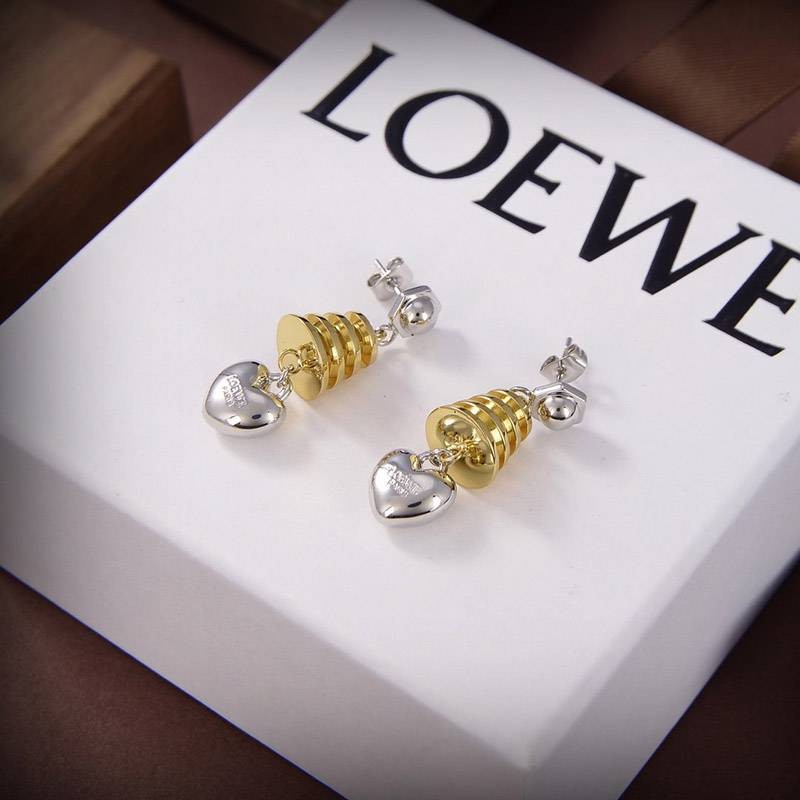 ☆Super popular☆Loewe heart earrings replica loe12152