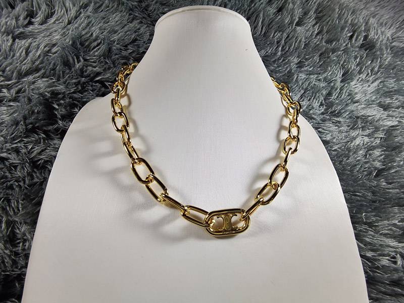 Best Price Challenge Celine Replica Triomphe Necklace Cer33006