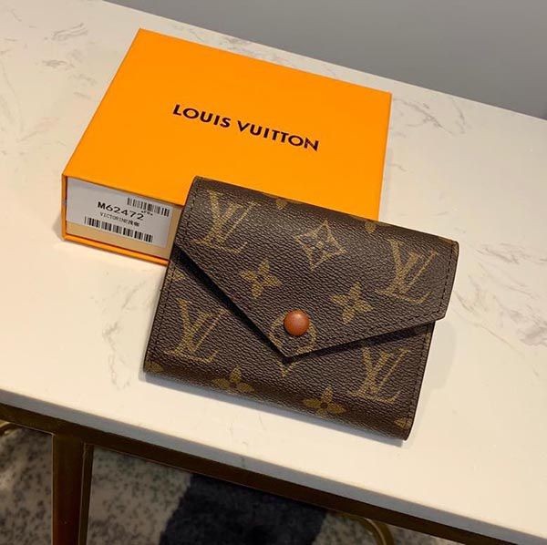 Louis Vuitton Wallet Replica Portefeuille Victorine Damier Ebene Mini Wallet LV20270