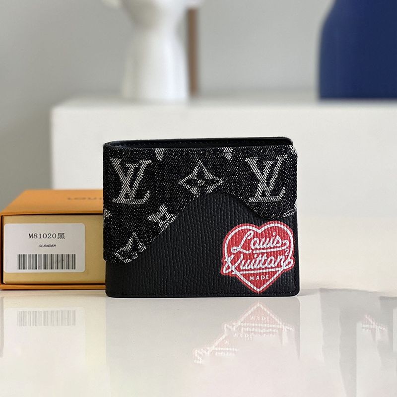 21AW [Louis Vuitton] Portefeuille Slender NIGO Replica M81020