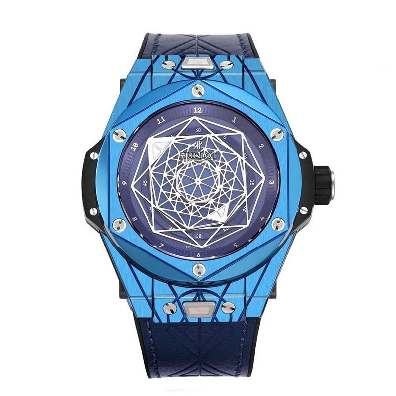 Not available in Japan Hublot Big Bang Replica Blue Limited to 100 pieces worldwide hun23070
