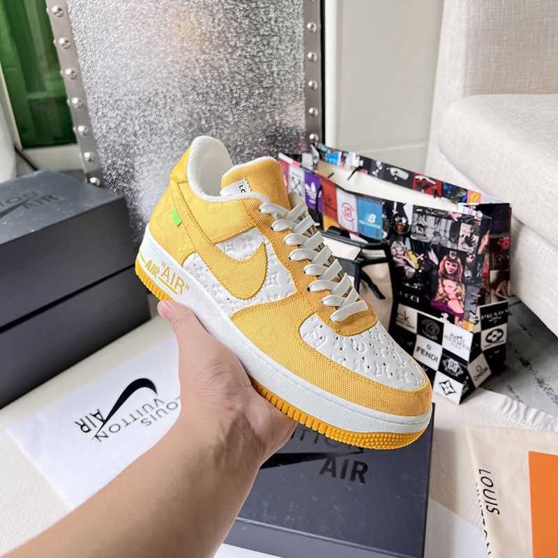 Popular all over the world? Louis Vuitton Nike Replica Monogram Air Force 1 Collaboration Sneakers nad66465