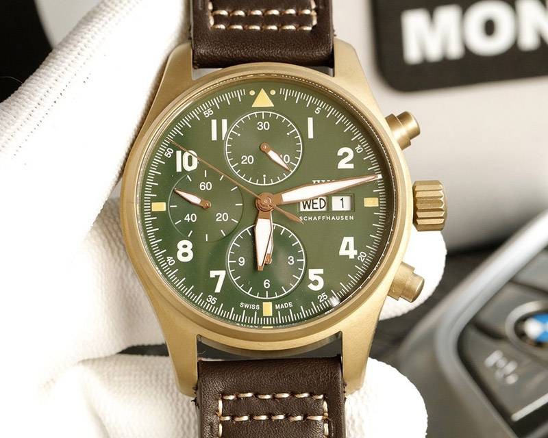 New IWC Pilot Watch Chrono Replica Automatic Spitfire iwm60520