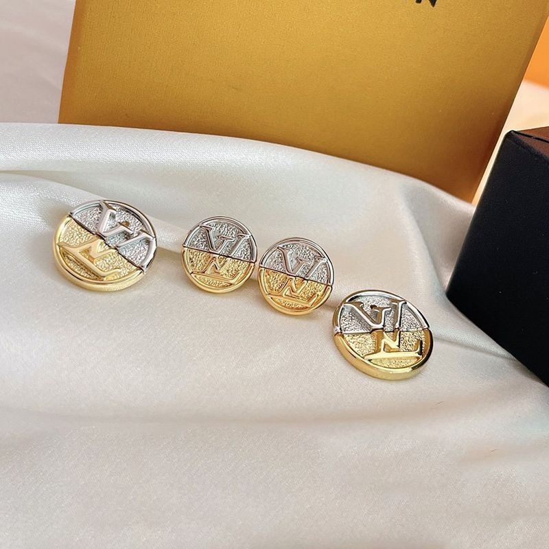 Very popular!! New color Louis Vuitton earrings replica fine jewelry yellow gold 18K vul62740
