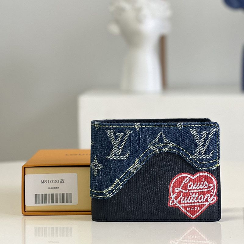 21AW [Louis Vuitton] Portefeuille Slender NIGO fake vue05491