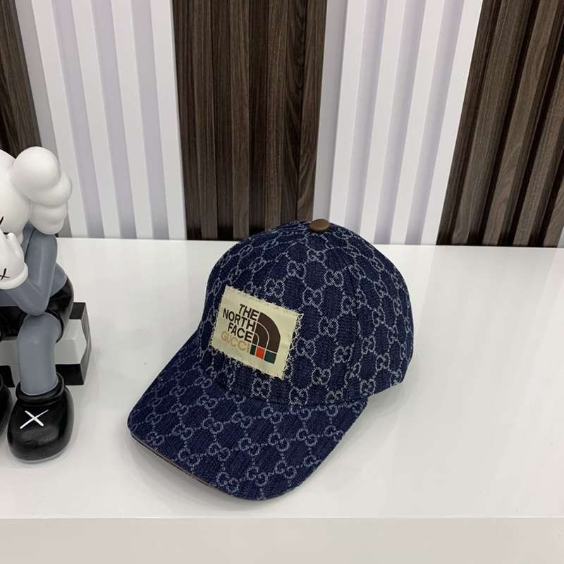 New Autumn/Winter Collection Gucci North Face Replica Baseball Cap GG Fake gul26528