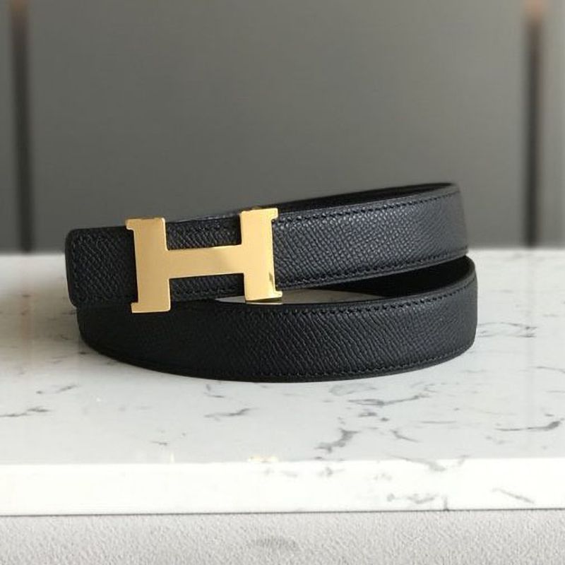 Cute ★ Hermes ★ Silver Ankle H Fake 25mm Reversible Belt ern09779 Cute ★ Hermes ★ Silver Ankle H Fake 25mm Reversible Belt ern09779