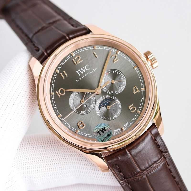 Rare IWC Replica Watch Portuguese Perpetual Calendar 42 2 Colors iwi40993