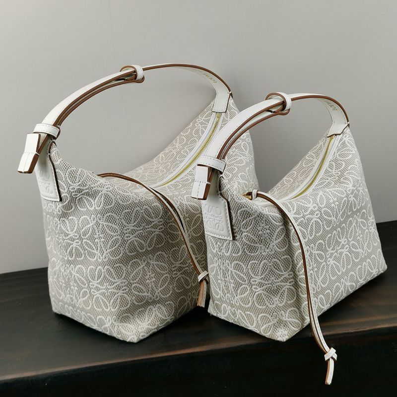 New for Spring [Loewe Handbag Replica] Cuby Bag Small Anagram Jacquard loi31528