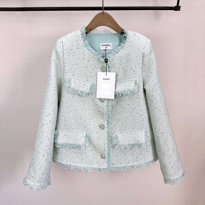 No. 1 in cumulative sales! Replica Chanel Tweed Jacket Blue shm68086
