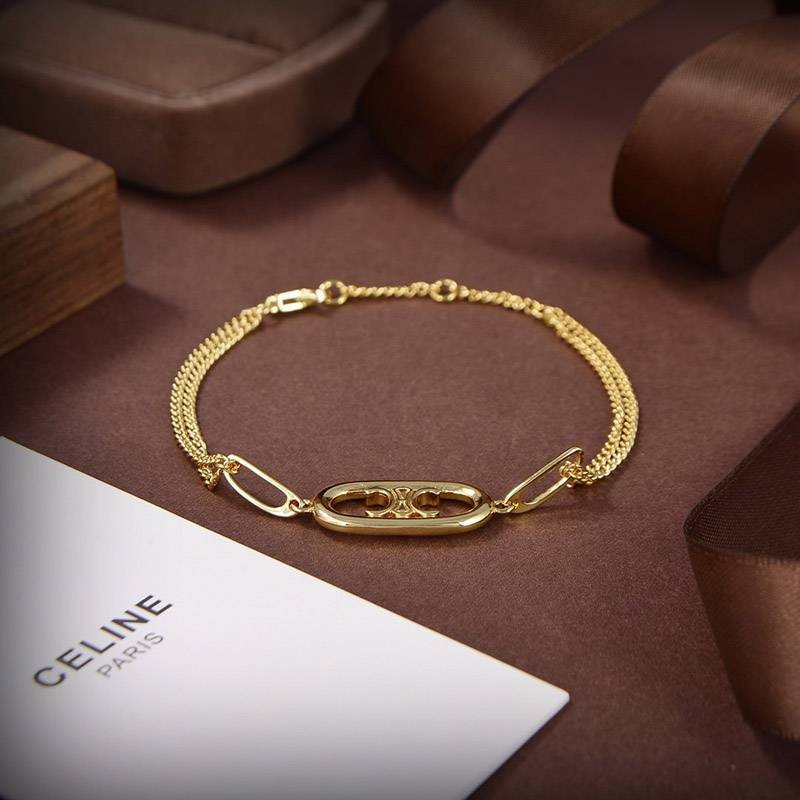 Cute Celine Maillon Triomphe Bracelet Replica Cea30927