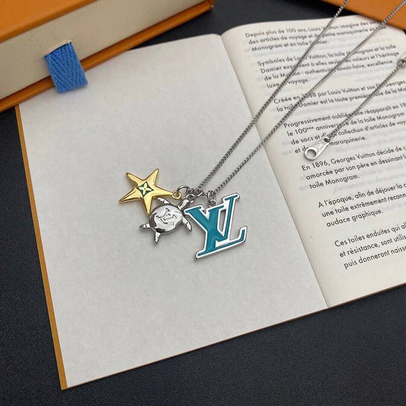 No. 1 in cumulative total sales! Louis Vuitton pendant? LV turtleneck fake necklace M00280 No. 1 in cumulative total sales! Louis Vuitton pendant? LV turtleneck fake necklace M00280