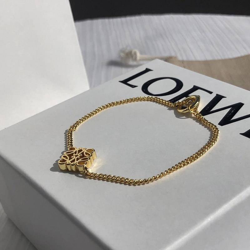 21-22AW Loewe Replica Single Anagram Bracelet loo39774