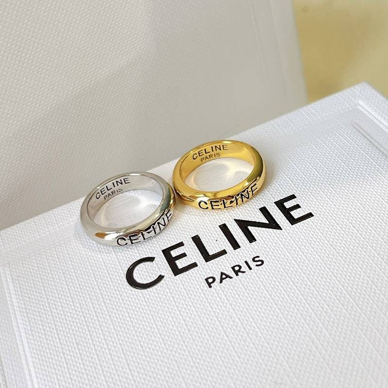 Celine Triomphe Ring Replica, not available in Japan, 2 colors, Ceb25970