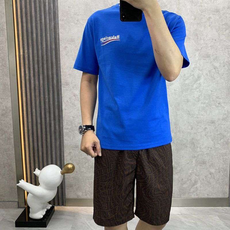 No.1 Popular Balenciaga Replica POLITICAL CAMPAIGN REGULAR FIT T-shirt bau45511