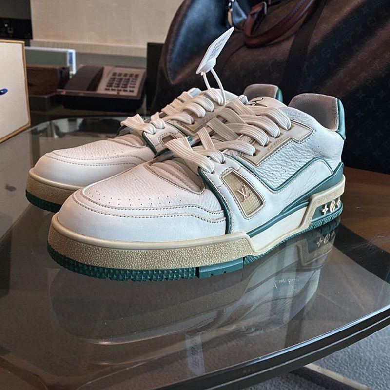 Popular? Before it sells out ★ Louis Vuitton LV Trainer Line Sneakers Replica vus67558