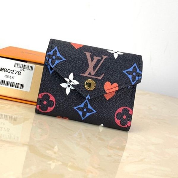 Rare color Louis Vuitton mini wallet replica Monogram Portefeuille Zoe domestic shipping M80278 Rare color Louis Vuitton mini wallet replica Monogram Portefeuille Zoe domestic shipping M80278