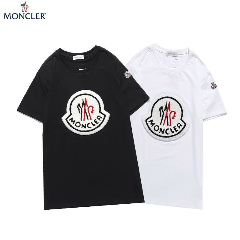 Eye-catching color Moncler copy big logo T-shirt mom19216