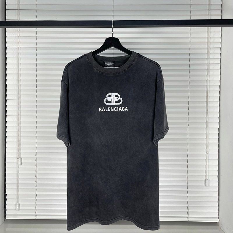 The hot topic! Balenciaga fake oversized BB t-shirt bab81456