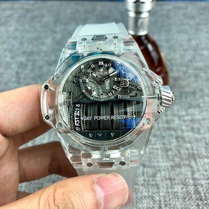 Very popular! Hublot replica Big Bang Unico Sapphire, limited production of 500 pieces hux17464