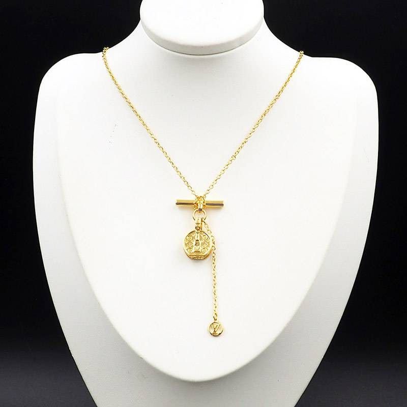 Competition: Louis Vuitton LV Tribute Replica Necklace vuh87606