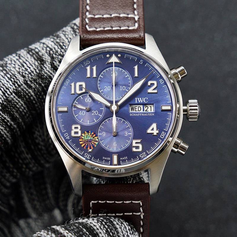 Extremely rare! IWC replica pilot watch chronograph automatic spitfire iwz29640