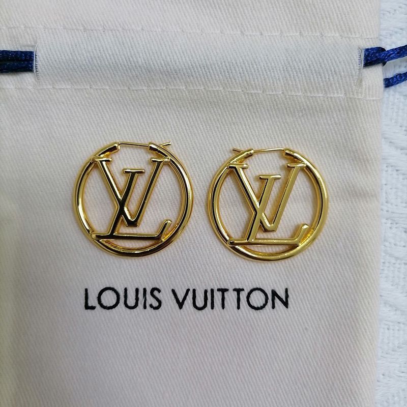 Very popular! ★Louis Vuitton Boucle D'oreille Baby Louise fake earrings vup29499