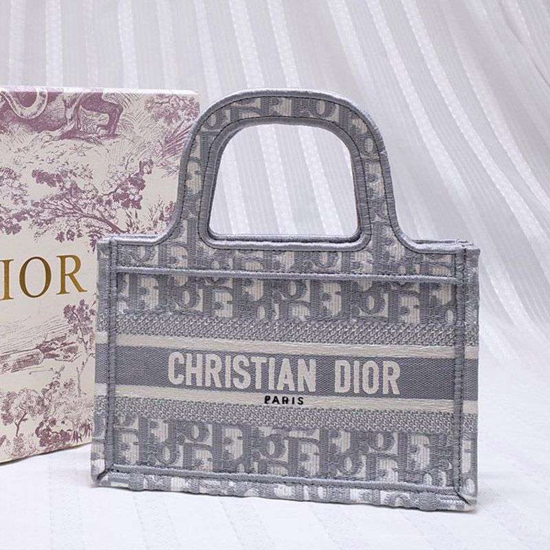 Best Price Guarantee Dior Book Tote Replica Mini Bag Dior Oblique Embroidery dex19907