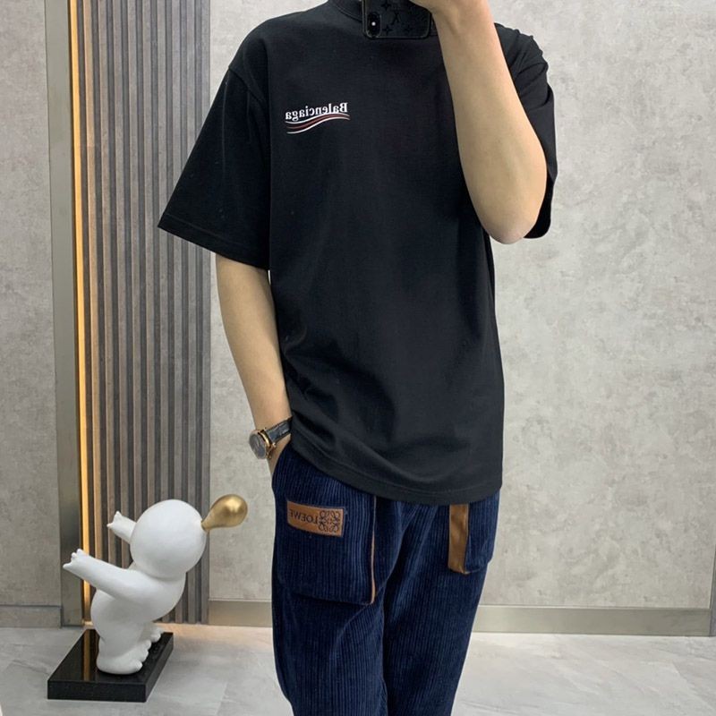 Extremely rare! Balenciaga copy POLITICAL CAMPAIGN REGULAR FIT T-shirt bak71959