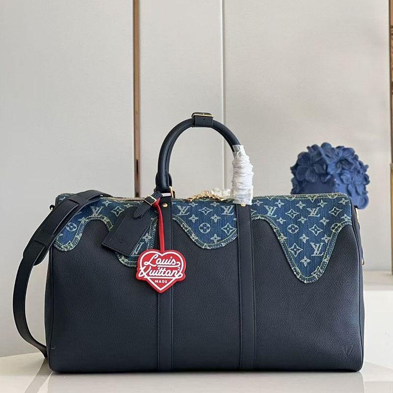 21-22AW Louis Vuitton x NIGO Keepall Replica Bandouliere 50 vuy21908